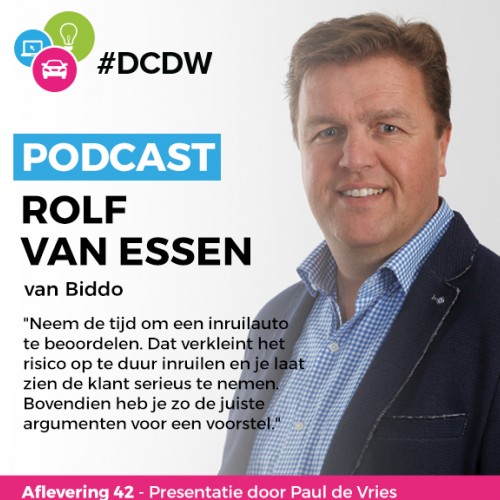 Rolf in de podcast van Paul de Vries DCDW